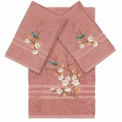 Linum Home Textiles Turkish Cotton Spring Time 3-piece Embellished Towel Set Blue 6 Linum Home Textiles Turkish Cotton Spring Time 3-piece Embellished Towel Set Blue -Linum Home Textiles store unnamed file 1034