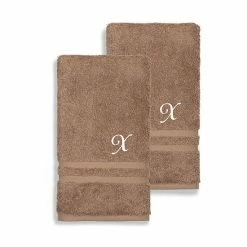 Linum Home Textiles Turkish Cotton Denzi 2-piece Personalized Hand Towel Set -Linum Home Textiles store unnamed file 1047