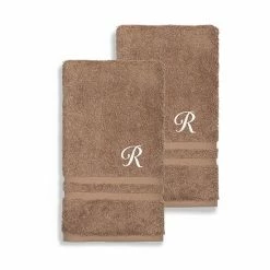 Linum Home Textiles Turkish Cotton Denzi 2-piece Personalized Hand Towel Set -Linum Home Textiles store unnamed file 1049
