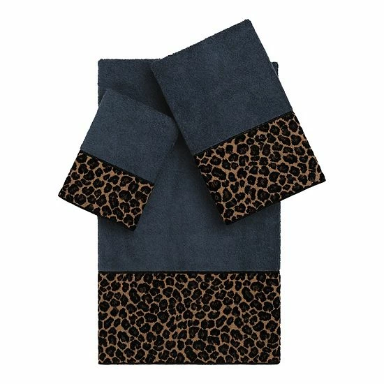 Linum Home Textiles Turkish Cotton Spots 3-piece Embellished Bath Towel Set Dark Gray 10 Linum Home Textiles Turkish Cotton Spots 3-piece Embellished Bath Towel Set Dark Gray - Image 10