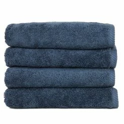 Linum Home Textiles Soft Twist 4-pk. Hand Towels Midnight Blue