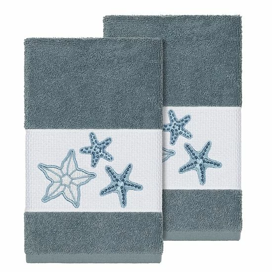 Linum Home Textiles Lydia Embellished Hand Towel Set Midnight Blue Linum Home Textiles Lydia Embellished Hand Towel Set Midnight Blue -Linum Home Textiles store unnamed file 1277
