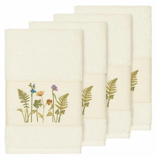 Linum Home Textiles Serenity Embellished Hand Towel Set Tea Rose Linum Home Textiles Serenity Embellished Hand Towel Set Tea Rose -Linum Home Textiles store unnamed file 1283