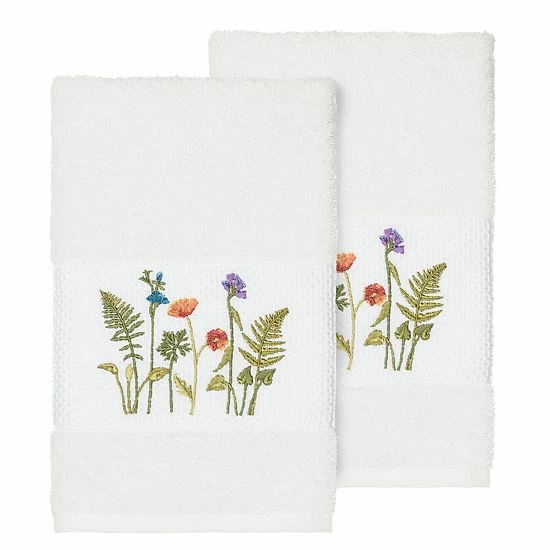 Linum Home Textiles Serenity Embellished Hand Towel Set Tea Rose Linum Home Textiles Serenity Embellished Hand Towel Set Tea Rose -Linum Home Textiles store unnamed file 1289