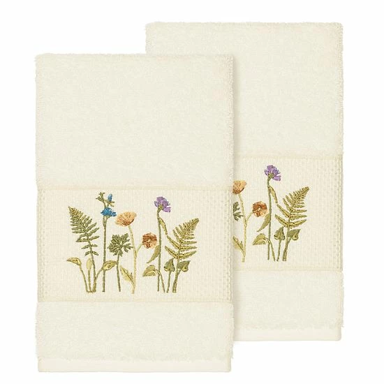 Linum Home Textiles Serenity Embellished Hand Towel Set Tea Rose Linum Home Textiles Serenity Embellished Hand Towel Set Tea Rose -Linum Home Textiles store unnamed file 1291