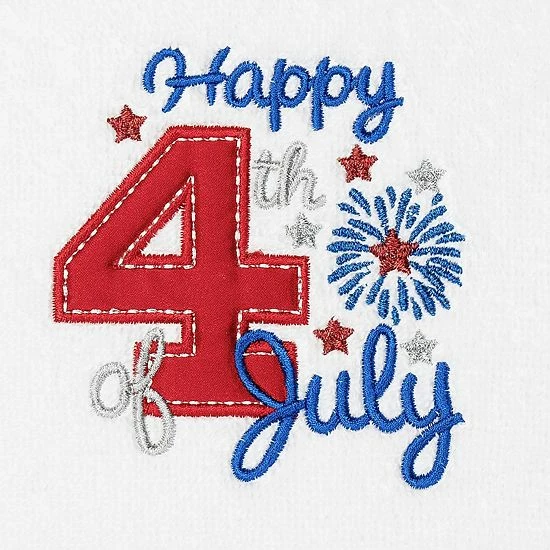 Linum Home Textiles Turkish Cotton 4TH Of July Embroidered 2-pack Hand Towel Set White Linum Home Textiles Turkish Cotton 4TH Of July Embroidered 2-pack Hand Towel Set White -Linum Home Textiles store unnamed file 1316