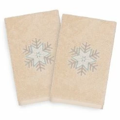 Linum Home Textiles Christmas 2-pack Crystal Embroidered Luxury Turkish Cotton Hand Towels Sand 4 Linum Home Textiles Christmas 2-pack Crystal Embroidered Luxury Turkish Cotton Hand Towels Sand -Linum Home Textiles store unnamed file 1360