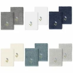 Linum Home Textiles Turkish Cotton Rebecca 2-pack Embellished Washcloth Set Light Gray 11 Linum Home Textiles Turkish Cotton Rebecca 2-pack Embellished Washcloth Set Light Gray -Linum Home Textiles store unnamed file 1374
