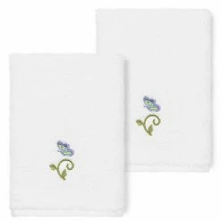Linum Home Textiles Turkish Cotton Rebecca 2-pack Embellished Washcloth Set Light Gray 12 Linum Home Textiles Turkish Cotton Rebecca 2-pack Embellished Washcloth Set Light Gray -Linum Home Textiles store unnamed file 1375