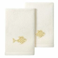 Linum Home Textiles Turkish Cotton Figi 2-piece Embellished Fingertip Towel Set Beige -Linum Home Textiles store unnamed file 1403