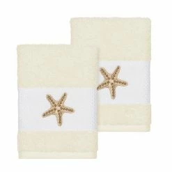 Linum Home Textiles Lydia Embellished Washcloth Set Cream 12 Linum Home Textiles Lydia Embellished Washcloth Set Cream -Linum Home Textiles store unnamed file 1435