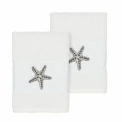 Linum Home Textiles Lydia Embellished Washcloth Set Cream 16 Linum Home Textiles Lydia Embellished Washcloth Set Cream -Linum Home Textiles store unnamed file 1439