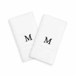 Linum Home Textiles 2-pack Black Monogram Hand Towel 15 Linum Home Textiles 2-pack Black Monogram Hand Towel -Linum Home Textiles store unnamed file 1476