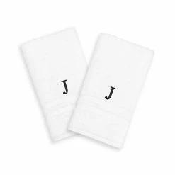 Linum Home Textiles 2-pack Black Monogram Hand Towel 16 Linum Home Textiles 2-pack Black Monogram Hand Towel -Linum Home Textiles store unnamed file 1477