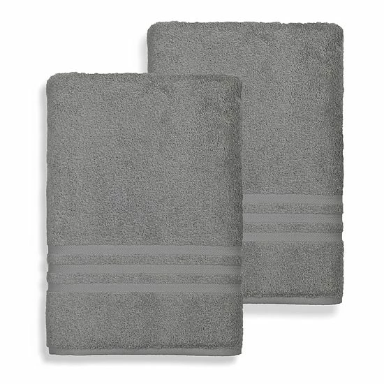 Linum Home Textiles 2-pack Denzi Bath Towels 4 Linum Home Textiles 2-pack Denzi Bath Towels - Image 4