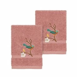Linum Home Textiles Turkish Cotton Spring Time Embellished Washcloth Set Tea Rose 6 Linum Home Textiles Turkish Cotton Spring Time Embellished Washcloth Set Tea Rose -Linum Home Textiles store unnamed file 1511