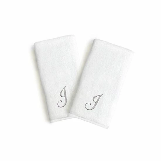 Linum Home Textiles Monogrammed Luxury Turkish Cotton Novelty Hand Towels 2-pack Set 17 Linum Home Textiles Monogrammed Luxury Turkish Cotton Novelty Hand Towels 2-pack Set - Image 17