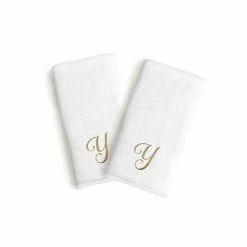 Linum Home Textiles Monogrammed Luxury Turkish Cotton Novelty Hand Towels 2-pack Set -Linum Home Textiles store unnamed file 1631