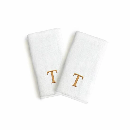 Linum Home Textiles Monogrammed Luxury Turkish Cotton Novelty Hand Towels 2-pack Set 18 Linum Home Textiles Monogrammed Luxury Turkish Cotton Novelty Hand Towels 2-pack Set - Image 18