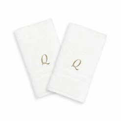 Linum Home Textiles Gold-Tone Script Denzi Single Letter 2-pack Monogram Hand Towel 27 Linum Home Textiles Gold-Tone Script Denzi Single Letter 2-pack Monogram Hand Towel -Linum Home Textiles store unnamed file 1715