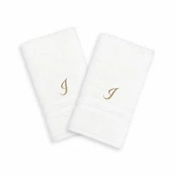 Linum Home Textiles Gold-Tone Script Denzi Single Letter 2-pack Monogram Hand Towel 31 Linum Home Textiles Gold-Tone Script Denzi Single Letter 2-pack Monogram Hand Towel -Linum Home Textiles store unnamed file 1719