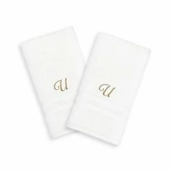 Linum Home Textiles Gold-Tone Script Denzi Single Letter 2-pack Monogram Hand Towel 32 Linum Home Textiles Gold-Tone Script Denzi Single Letter 2-pack Monogram Hand Towel -Linum Home Textiles store unnamed file 1720