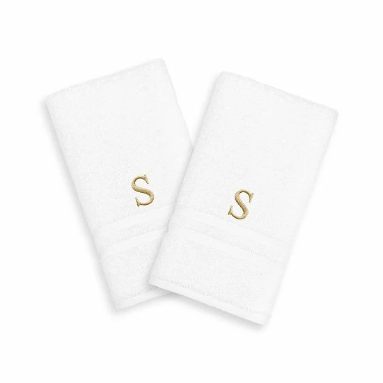 Linum Home Textiles 2-pack Gold-Tone Monogram Hand Towel Linum Home Textiles 2-pack Gold-Tone Monogram Hand Towel -Linum Home Textiles store unnamed file 1731