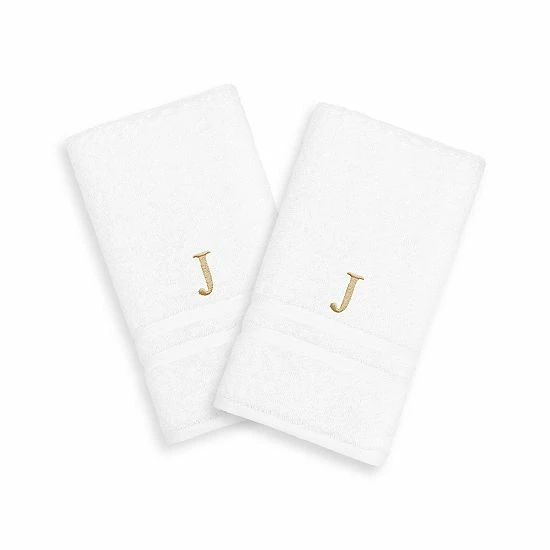 Linum Home Textiles 2-pack Gold-Tone Monogram Hand Towel Linum Home Textiles 2-pack Gold-Tone Monogram Hand Towel -Linum Home Textiles store unnamed file 1732