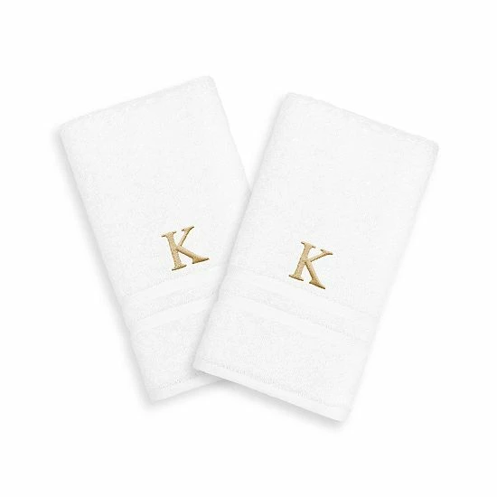 Linum Home Textiles 2-pack Gold-Tone Monogram Hand Towel Linum Home Textiles 2-pack Gold-Tone Monogram Hand Towel -Linum Home Textiles store unnamed file 1733