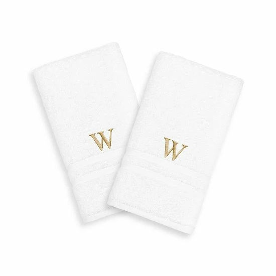 Linum Home Textiles 2-pack Gold-Tone Monogram Hand Towel Linum Home Textiles 2-pack Gold-Tone Monogram Hand Towel -Linum Home Textiles store unnamed file 1735
