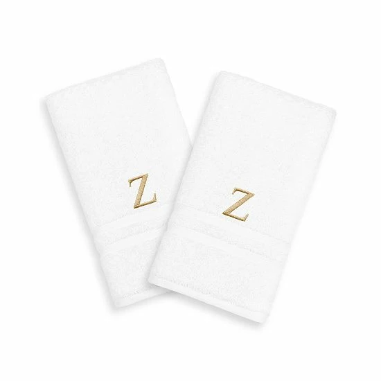 Linum Home Textiles 2-pack Gold-Tone Monogram Hand Towel Linum Home Textiles 2-pack Gold-Tone Monogram Hand Towel -Linum Home Textiles store unnamed file 1737