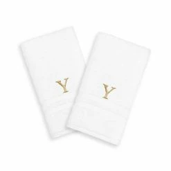 Linum Home Textiles 2-pack Gold-Tone Monogram Hand Towel 12 Linum Home Textiles 2-pack Gold-Tone Monogram Hand Towel -Linum Home Textiles store unnamed file 1740