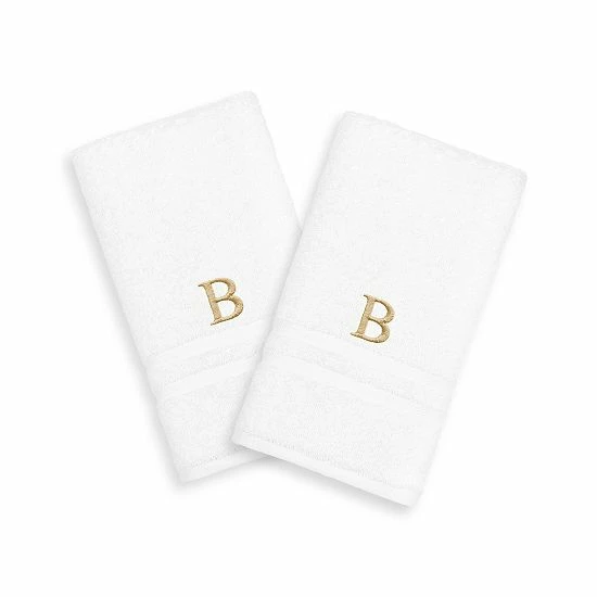 Linum Home Textiles 2-pack Gold-Tone Monogram Hand Towel Linum Home Textiles 2-pack Gold-Tone Monogram Hand Towel -Linum Home Textiles store unnamed file 1741