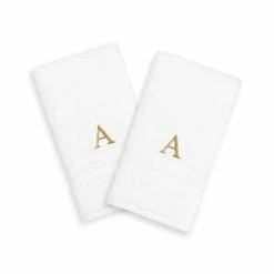 Linum Home Textiles 2-pack Gold-Tone Monogram Hand Towel 14 Linum Home Textiles 2-pack Gold-Tone Monogram Hand Towel -Linum Home Textiles store unnamed file 1742