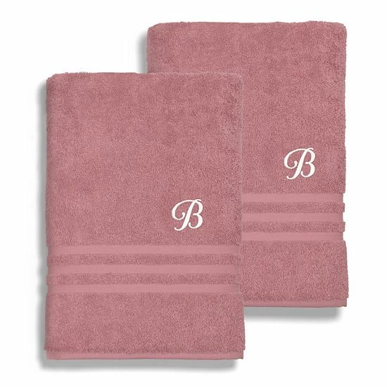 Linum Home Textiles Turkish Cotton Denzi 2-piece Personalized Bath Sheet Set 12 Linum Home Textiles Turkish Cotton Denzi 2-piece Personalized Bath Sheet Set - Image 12