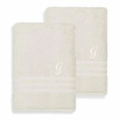 Linum Home Textiles Turkish Cotton Denzi 2-piece Personalized Bath Sheet Set -Linum Home Textiles store unnamed file 1862