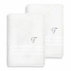 Linum Home Textiles Turkish Cotton Denzi 2-piece Personalized Bath Sheet Set -Linum Home Textiles store unnamed file 1873