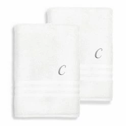 Linum Home Textiles Turkish Cotton Denzi 2-piece Personalized Bath Sheet Set -Linum Home Textiles store unnamed file 1876