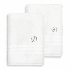 Linum Home Textiles Turkish Cotton Denzi 2-piece Personalized Bath Sheet Set -Linum Home Textiles store unnamed file 1879