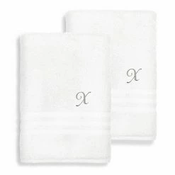 Linum Home Textiles Turkish Cotton Denzi 2-piece Personalized Bath Sheet Set -Linum Home Textiles store unnamed file 1882