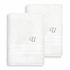 Linum Home Textiles Turkish Cotton Denzi 2-piece Personalized Bath Sheet Set -Linum Home Textiles store unnamed file 1885