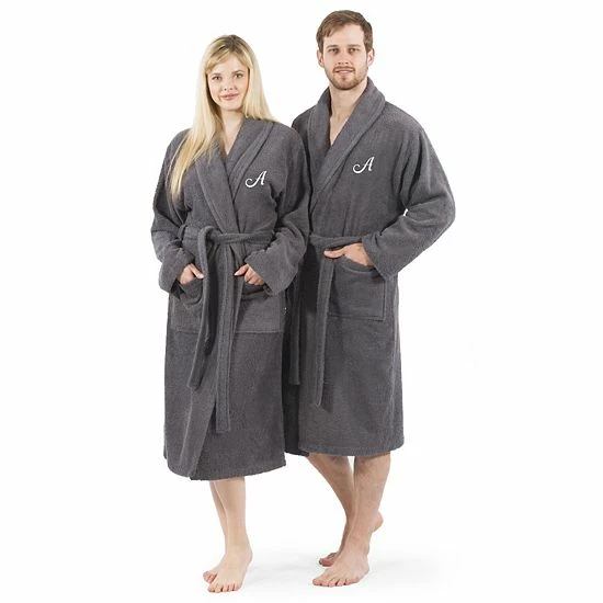 Linum Home Textiles Turkish Cotton Personalized Unisex Terry Bathrobe Linum Home Textiles Turkish Cotton Personalized Unisex Terry Bathrobe -Linum Home Textiles store unnamed file 19