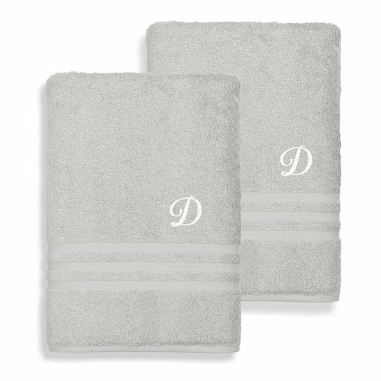 Linum Home Textiles Turkish Cotton Denzi 2-piece Personalized Bath Towel Set 19 Linum Home Textiles Turkish Cotton Denzi 2-piece Personalized Bath Towel Set - Image 19