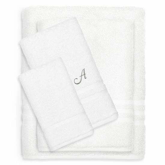 Linum Home Textiles Turkish Cotton Denzi 4-piece Personalized Towel Set 6 Linum Home Textiles Turkish Cotton Denzi 4-piece Personalized Towel Set - Image 6