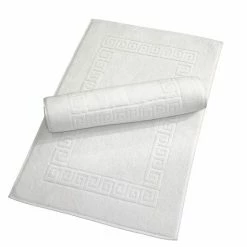 Linum Home Textiles 2-pk. Terry Greek Key Bath Mats