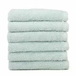 Linum Home Textiles Soft Twist 6-pk. Washcloths Midnight Blue