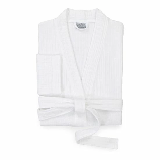 Linum Home Textiles Turkish Cotton Smyrna Luxury Robe Gray Linum Home Textiles Turkish Cotton Smyrna Luxury Robe Gray -Linum Home Textiles store unnamed file 234