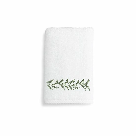 Linum Home Textiles Autumn Leaves Bath Towel White Light Brown Linum Home Textiles Autumn Leaves Bath Towel White Light Brown -Linum Home Textiles store unnamed file 237