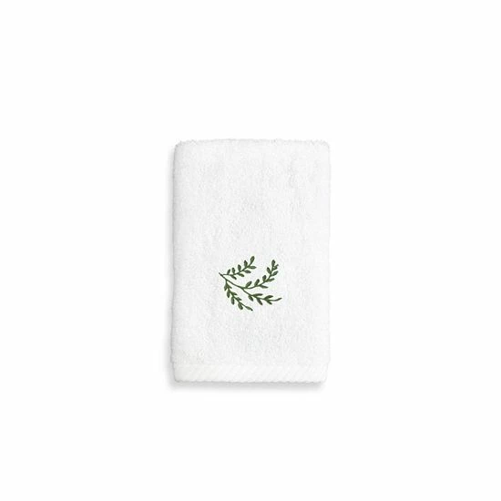 Linum Home Textiles Autumn Leaves Bath Towel White Light Brown Linum Home Textiles Autumn Leaves Bath Towel White Light Brown -Linum Home Textiles store unnamed file 238