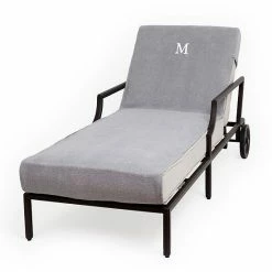 Linum Home Textiles Turkish Cotton Personalized Chaise Lounge Chair Slipcover -Linum Home Textiles store unnamed file 2441